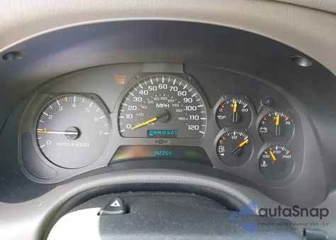 2003 Chevrolet Trailblazer Ext Lt from USA, damaged, VIN 1GNET16S236167030